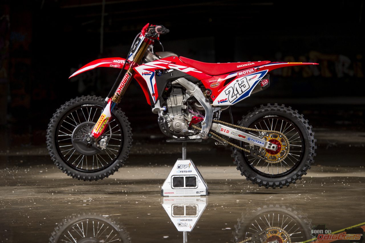 2018 HONDA CRF 450 RW Team HRC Tim Gajser DaiDeGas Forum