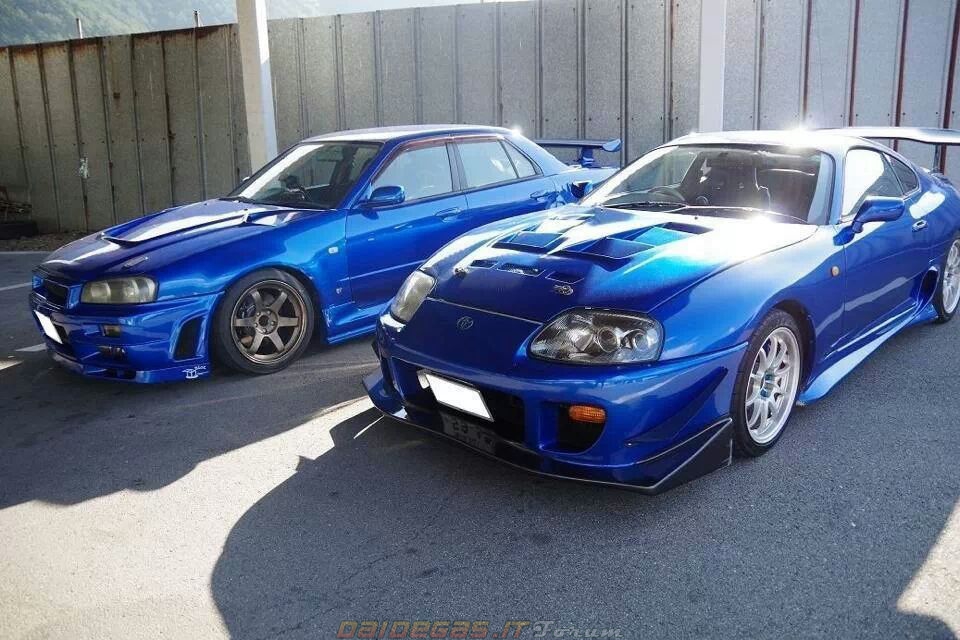 Toyota Supra and Nissan Skyline