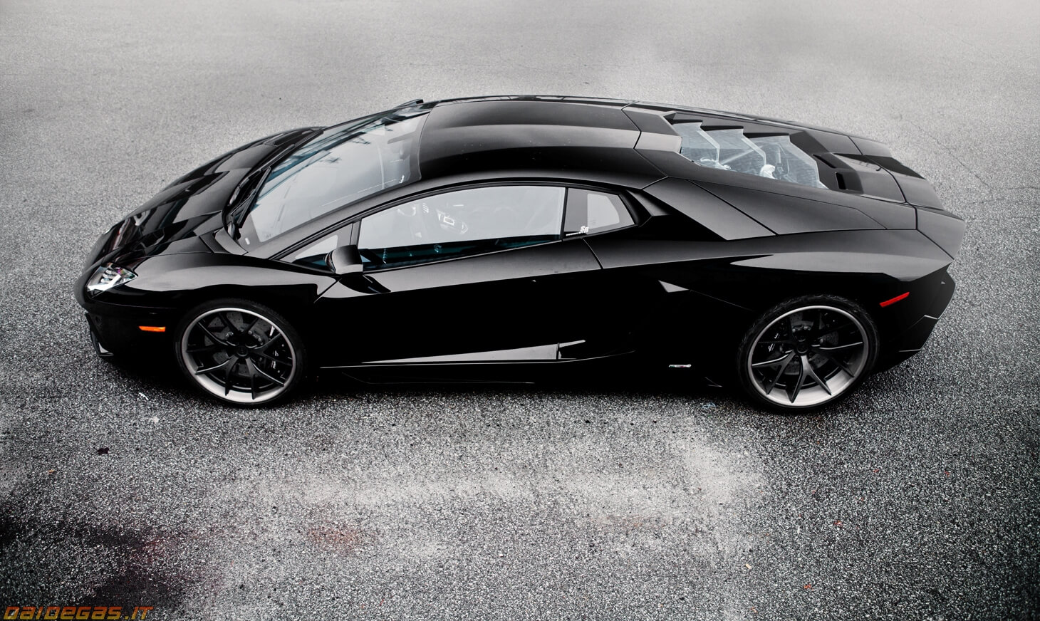 Lamborghini Aventador lp700 чёрный Tuning