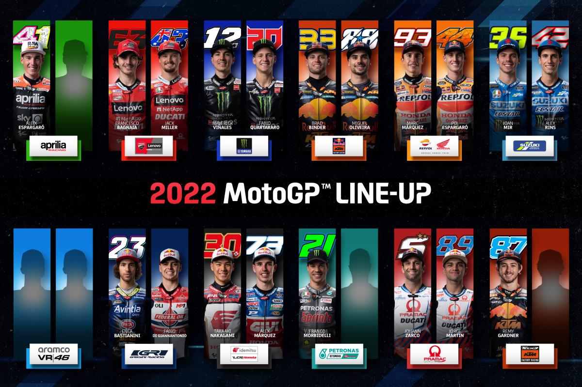 Motogp Line Up 2023 Rider Line Up Motogp 2023 Daftar Rider Motogp 2023